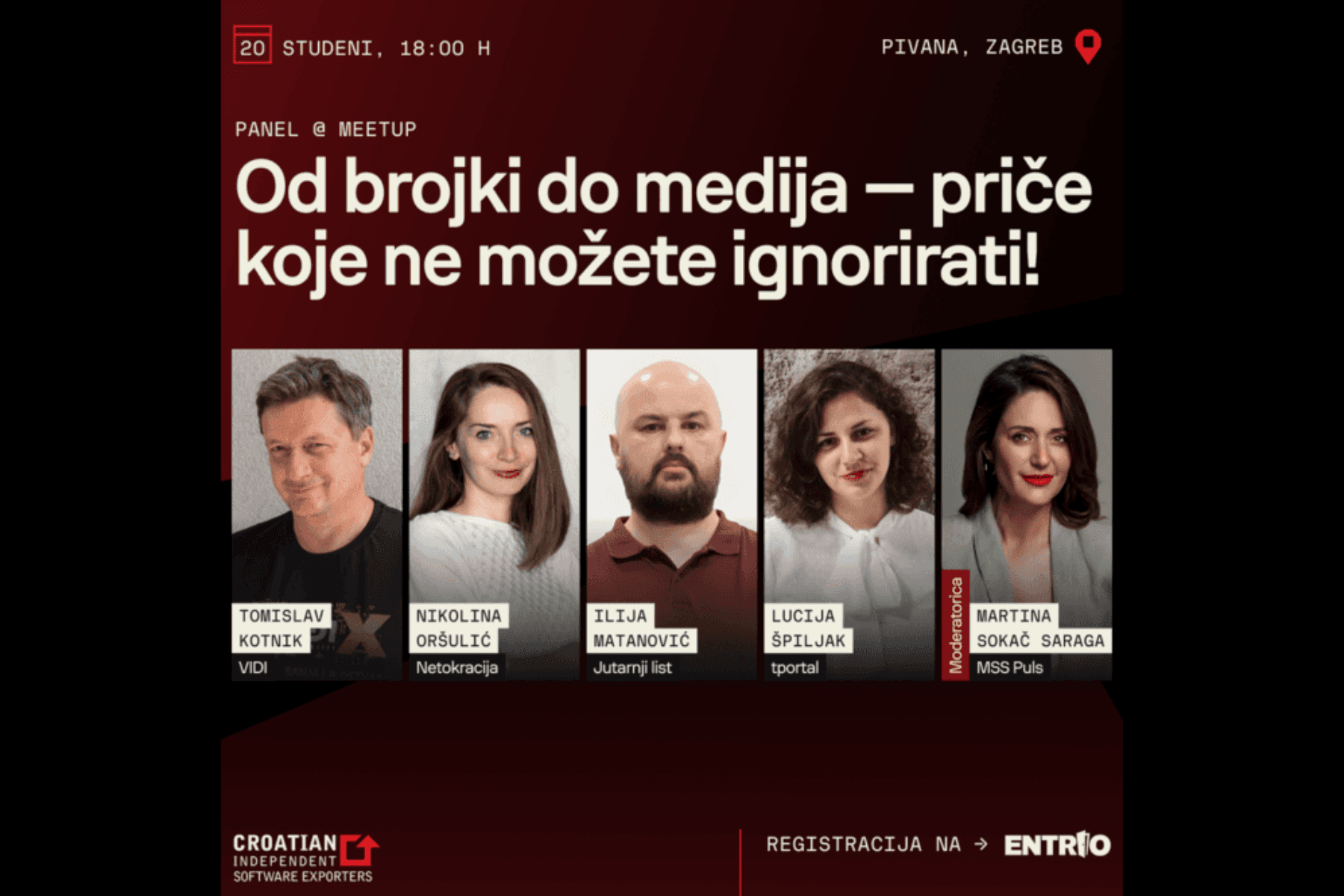 61. CISEx meetup: Od brojki do medija– priče koje ne možete ignorirati!