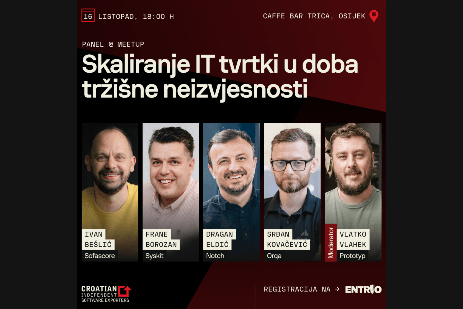 60. CISEx meetup, Osijek, 16. listopada