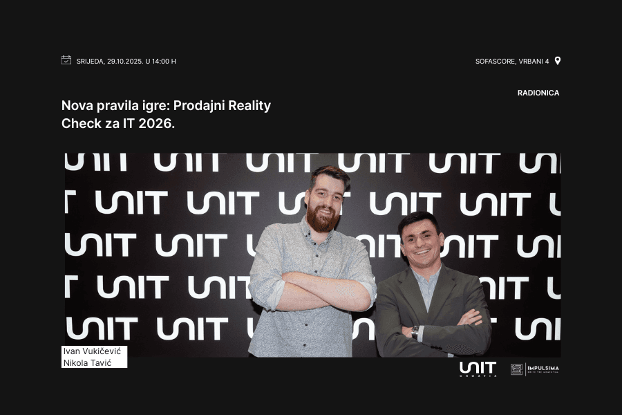 Nova pravila igre: Prodajni Reality Check za IT 2026.